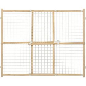 MidWest Wire Mesh Wood Presuure Mount Pet Safety Gate - 32" tall - 1 count