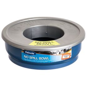 Petmate No-Spill Travel Bowl - Blue - 48 oz