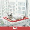 Cat House Hammock Window Bed For Cats Cushion Hanging Window Bed With Blanket Home Pet Nesk Supplies Dog Mat Sleep Accessories - Red - Only Cat Bed