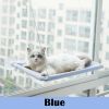 Cat House Hammock Window Bed For Cats Cushion Hanging Window Bed With Blanket Home Pet Nesk Supplies Dog Mat Sleep Accessories - Blue - Only Cat Bed