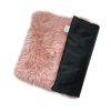 Soft Plush Padded Pet Sleeping Mat Soft Pet Mattress Puppy Dog Cat Sofa Cushion Warm and Breathable Large Dog Pet Bed Dog Mat - Pink - L(50X70CM)