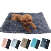 Soft Plush Padded Pet Sleeping Mat Soft Pet Mattress Puppy Dog Cat Sofa Cushion Warm and Breathable Large Dog Pet Bed Dog Mat - Light Brown - M(40X60C