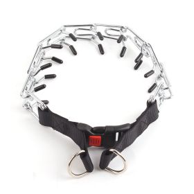 Dog Prong Collar; Adjustable Dog Training Collar For Medium Large Dogs; Pet Collar - black - XXL