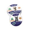 Flea & Tick Collar for Cats and Dogs; 2 Pack; 14 Months Protection; Kills & Repels Fleas and Ticks; Adjustable length - Grey - cans - Dog - Length 63c