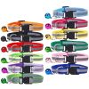 Nylon Collar Reflective With Small Bell For Dog & Cat; Dog Collar; Adjustable dog collar - Fluorescent Green - Adjustment: 19-32cm