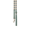 Swag Leash - Denim & Beige Plaid - Beige Plaid & Denim