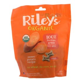 Riley's Organics Organic Dog Treats, Sweet Potato Recipe, Small - Case Of 6 - 5 Oz - Default