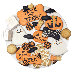 Halloween Themed Dog Treats Gift Box - 23 treats