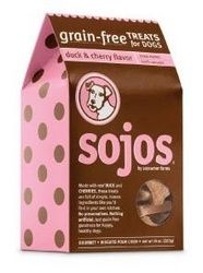 Sojo's Grain-Free Dog Treats - Duck & Cherry 10 oz. - 82000