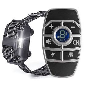 1968 FT Dog Training Collar Rechargeable Remote Shock PET Waterproof Trainer USA - as picture