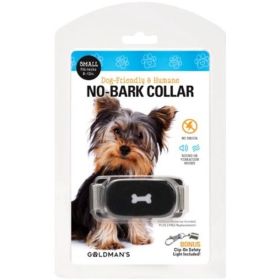 Goldman's No-Bark Training Dog Collar Friendly and Humane - Size Small - Default Title