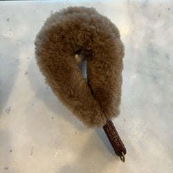 Shearling Fur Grip - Camel