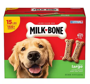 Milk-Bone Original Dog Biscuits, Large Crunchy Dog Treats, 15 lbs. - 15