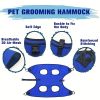 Pet Grooming Hammock Harness For Dogs & Cats, Sling For Grooming Hammock, Restraint Bag Bathing Trimming Nail Clipping - M