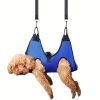 Pet Grooming Hammock Harness For Dogs & Cats, Sling For Grooming Hammock, Restraint Bag Bathing Trimming Nail Clipping - L