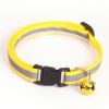 Nylon Collar Reflective With Small Bell For Dog & Cat; Dog Collar; Adjustable dog collar - Black - Adjustment: 19-32cm