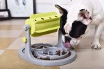 Pet Life 'Roto Paw' IQ Training Interactive Rotating Slow Dog Feeder - Default