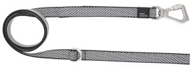 Pet Life 'Escapade' Outdoor Series 2-in-1 Convertible Dog Leash and Collar - Grey - Medium