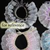 Beads Violet Princess Retro Style Lace Collar Handmade Cat/Dog Necklace 8.2-11.2 - Default