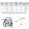 Tactical Dog Harness For Small Medium Large Dog; Dog Harness Vest With Soft Padded And D-Ring Collar - Grey - M