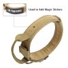 Tactical Pet Collar; Dog Collar With Handle; Military Heavy Duty Dog Collars For Medium Large Dogs - Khaki - M