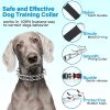 Dog Prong Collar; Adjustable Dog Training Collar For Medium Large Dogs; Pet Collar - black - XL