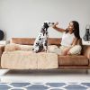 Dog Mat Furniture Protector Fluffy Dog Couch Bed - Beige - XL