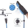 Pet Dog Shower Head Handheld Cat Bathing Shower Tool - Blue