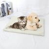 Self Heating Pet Mat; Non-Electric Pet Warming Pad; Self Warming ; Extra Warm Pet Mats For Dog & Cat - Khaki - 60*45cm/23.6*17.7in