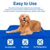 Dog Cooling Mat, Pet Cooling Mat for Dogs and Cats, Pressure Activated Dog Cooling Pad, No Water or Refrigeration Needed, Non-Toxic Gel - 50x90cm