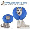 Soft Dog Cone Collar for After Surgery - Inflatable Dog Neck Donut Collar - Elizabethan Collar for Dogs Recovery - CQLQ11 Love Peach - M