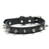 Anti-Bit Pet Necklace; Durable Dog Rivet Collar For Puppy; Pet Supplies - Black - L