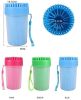 Pet Portable Paw Cleaner Dog Paw Washer Cup Paw Cleaner for Cats and Small / Medium / Large Dogs - blue - large