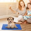 Pet Dog Cooling Mat Pressure Activated Gel Self Cooling Mat Pad Pet Cooling Bed Mats Portable Pet Cooling Mat L Size - S