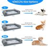 Dog Bed Pet Bed Sofa Dog Couch Pet Cushion Carpet Mattress with Washable and Removable Cover for Medium Large Dogs - L