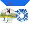 Boxed Anti Flea And Tick Dog Collar Dog Antiparasitic Collar Cat Mosquitoes Insect Repellent Retractable Deworming Pet Accessories - blue - 70cm