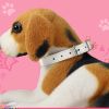 Pet Supplies Dog Collar Alloy Buckle Dog Chain Cat Necklace Size Adjustable for Small and Medium-sized Dog Collars Dog Supplies - yellow - 30cm