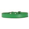 Pet Supplies Dog Collar Alloy Buckle Dog Chain Cat Necklace Size Adjustable for Small and Medium-sized Dog Collars Dog Supplies - green - 30cm