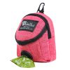 Pet Dog treat pouch Portable Multifunction Dog training bag Outdoor Travel Dog Poop Bag Dispenser Durable Pet accessories - Pink