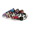 Dog Print Adjustable Collar; suitable For Large & Small Dogs - Black - M