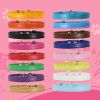 Pet Supplies Dog Collar Alloy Buckle Dog Chain Cat Necklace Size Adjustable for Small and Medium-sized Dog Collars Dog Supplies - pink - 25cm